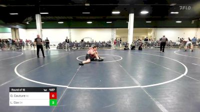 285 lbs Round Of 16 - Damien Couture, NC vs Luke Cox, OH