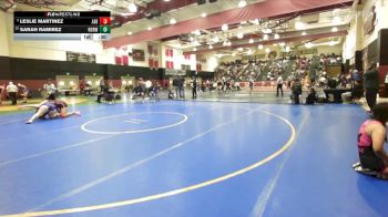 190 lbs 7th Place Match - Leslie Martinez, Adelanto vs Sarah Ramirez, Norwalk