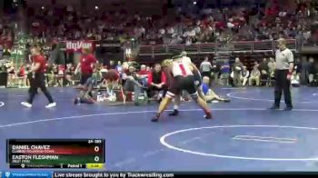 2 lbs Quarterfinal - Easton Fleshman, West Lyon vs Daniel Chavez, Clarion-Goldfield-Dows