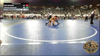 140 lbs Round Of 32 - Erik Marquez, OKC Saints Wrestling vs Ashton Gonzales, ALL AMERICAN WRESTLING CLUB