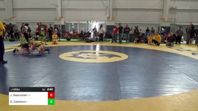 J-96 lbs Semifinal - Joshua Wasnieski, PA vs Owen Catalano, IL