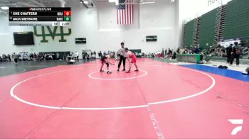 138 lbs Champ. Round 1 - Che Chatterji, Redondo vs Jack Dietsche, Simi Valley