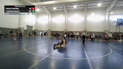 85 lbs Quarterfinal - Cooper Bagley, Westlake vs Renyk Kruger, Uintah Wrestling