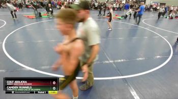 96 lbs Champ. Round 2 - Camden Runnels, Threestyle Wrestling Of Oklahoma vs Colt Jedlicka, Sebolt Wrestling Academy