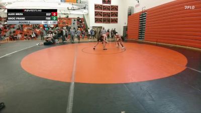 150C Round 2 - Alex Meza, Rock Springs vs Broc Frank, Powell