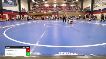 80 lbs Consi Of 4 - Ryker Reynolds, Salina Wrestling Club vs Jonah Roberts, Tulsa Blue T Panthers