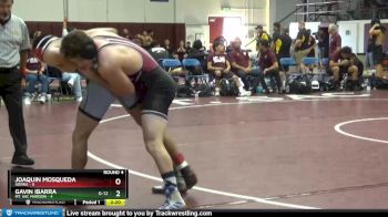 157 lbs Round 4 (6 Team) - Gavin Ibarra, Mt. SAC Maroon vs Joaquin Mosqueda, Sierra