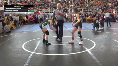 117 lbs Cons. Round 3 - Corynn Meyer, Delta vs Brianna Popovich, Cuyahoga Falls