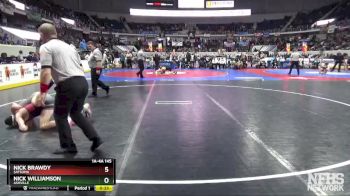 1A-4A 145 Cons. Semi - Nick Brawdy, Satsuma vs Nick Williamson, Ashville