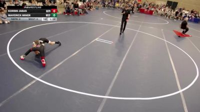 Elementary - 72 lbs Korbin Jabas, New Prague vs Maverick Miner, Westfield