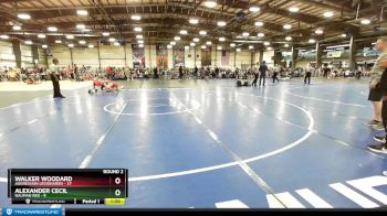 115 lbs Rd# 2 10:30am Friday - Walker Woodard, Aggression Legionaries vs Alexander Cecil, Nauman Red