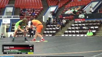 285 lbs Round 5 - Eathan Westfall, Simmons Academy Of Wrestling vs Shane Cook, Whitehall