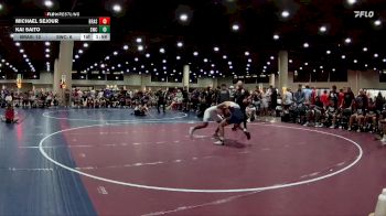 132 lbs Round 1 (6 Team) - Kai Saito, Spartan WC vs Michael Sejour, BRAWL Silver