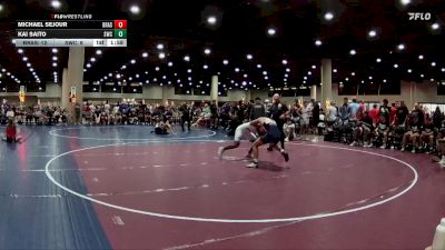 132 lbs Round 1 (6 Team) - Kai Saito, Spartan WC vs Michael Sejour, BRAWL Silver