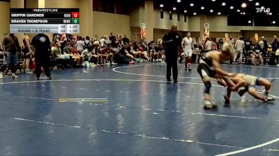 126 lbs Round 1 (6 Team) - Griffin Gardner, North Shelby Regulators Blue vs Draven Thompson, VSUS Athletics RTC