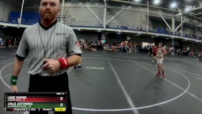 64 lbs Round 2 (6 Team) - Cruz Astorino, U2 Uprising Black vs Jase Wimer, Junior Terps