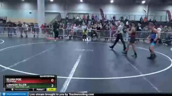 100 lbs Quarterfinal - Lawson Eller, Pinnacle Wrestling Club vs Elijah Poe, California