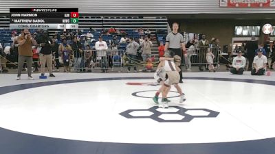 40 lbs Semis - John Harmon, Ground Zero Wrestling vs Matthew Sabol, New Haven Wrestling Club