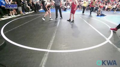 130 lbs Rr Rnd 1 - Bryson Kosmalski, Wagoner Takedown Club vs Maddox Russell, Prairie Grove Youth Wrestling