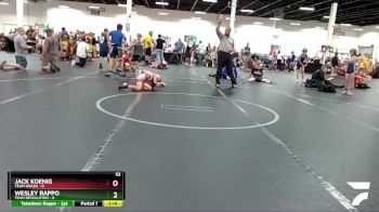52 lbs Round 6 (8 Team) - Jack Koenig, Team Smash vs Wesley Rappo, Team Revolution