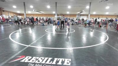 70 lbs Round Of 32 - Daniel Predmore, Candor vs Mya Brooks, Barton