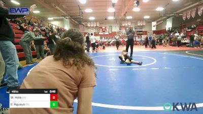 49 lbs Consi Of 8 #2 - Wilder Hale, Grove Takedown Club vs Ezekiel Aguayo, Grove Takedown Club