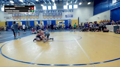 150 lbs Champ. Round 2 - Hunter Prosen, Camden County Outsiders vs Enzo Amado, Cardinal Gibbons