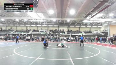 113 lbs Semifinal - Michael Bouchard, Mt. Hope vs Cole Lemovitz, Ponaganset