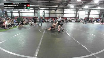 Round Of 16 - Brooke Heffernan, Hebron vs Logan Biziak, Elmwood Park