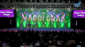 Rogue Allstars - Twilight [2024 L1 Youth - D2 2] 2024 Mardi Gras Grand Nationals