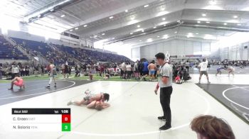 113 lbs Semifinal - Cooper Green, East Valley WC vs Nathaniel Solorio, Total Kaos