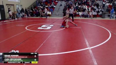 165 lbs Round 1 - Drake Sommer, Anacortes Hawkeyes Wrestling Club vs Chris Brookshier, Cherry Creek Wrestling Club