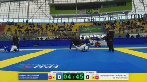 ROBSON CESAR FERREIRA vs DOUGLAS RPDRIGO MOREIRA 2026 FPJJ Circuito Paulista GI Etapa 3
