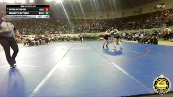 G5A-190 lbs Cons. Round 1 - Madelyn Ritchie, Madill-Girls vs Torri Dobbins, Skiatook-Girls