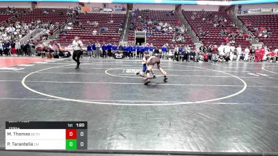 133 lbs Semifinal - Mason Thomas, Bethlehem Catholic vs Patrick Tarantella, Central Mountain