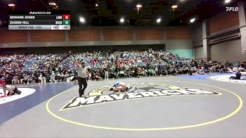 120 lbs Cons. Round 1 - Zaiden Hill, Mcqueen vs Edward Jones, Lowry