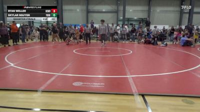 70 lbs Quarterfinal - Ryan Weller, Newburg vs Skylar Nguyen, York