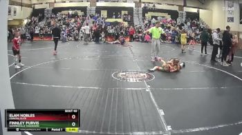 70 lbs Quarterfinal - Elam Nobles, Coastal Elite vs Finnley Purvis, Summerville Takedown