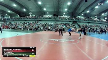 115 lbs Cons. Round 2 - Marshall Campbell, STL Warrior-AA  vs Wyatt Gill, West Platte Youth Wrestling Club-AA