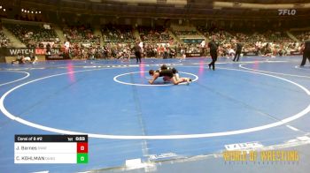 76 lbs Consi Of 8 #2 - Jace Barnes, SWAT vs CLINT KOHLMAN, Dundee Wrestling