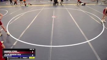 126 lbs Round 1 - Andrew Stern, Summit Wrestling Academy vs Jacob Benson-Vick, Scoring Edge