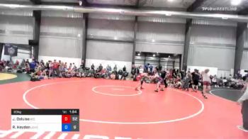 69 kg Consolation - James Deluise, Beca Gold vs Rocco Hayden, USAW Maine