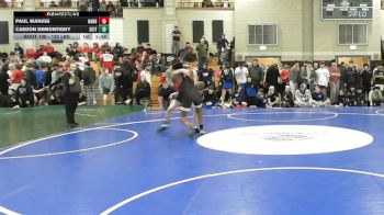 132 lbs Round Of 16 - Paul Wanjigi, North Andover vs Caedon Demontigny, Scituate