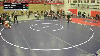 120 lbs Champ. Round 2 - Jude Haines, Edmonds-Woodway vs Brayden Thomas, Dallas