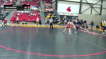 285 lbs Champ. Round 1 - John Petersen, Indianapolis vs Carter Sparks, Unattached