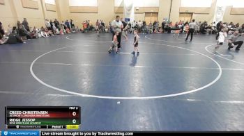 39 lbs Champ. Round 1 - Creed Christensen, Altamont Longhorn Wrestling vs Ridge Jessop, Ryse Wrestling Academy