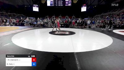 138 lbs Rnd Of 64 - Richie Clementi, LA vs Brysen Ealy, MI