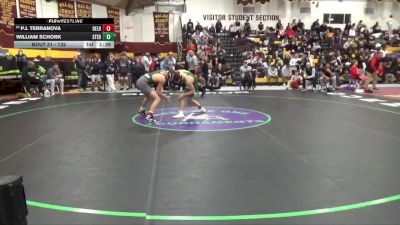 132 lbs Champ. Round 1 - William Schork, St Edward vs P.J. Terranova, Delbarton