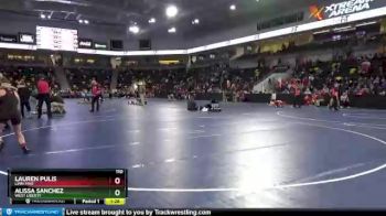 110 lbs Cons. Round 4 - Lauren Pulis, Linn-Mar vs Alissa Sanchez, West Liberty
