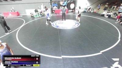 61 lbs Quarterfinal - Brandon Duran, California vs Aidan Munoz, California